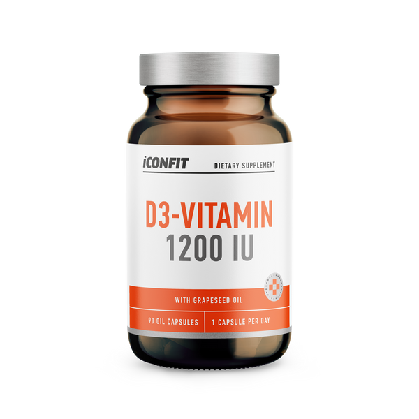ICONFIT Vitamin D3 1200 IU (90 Weichkapseln)