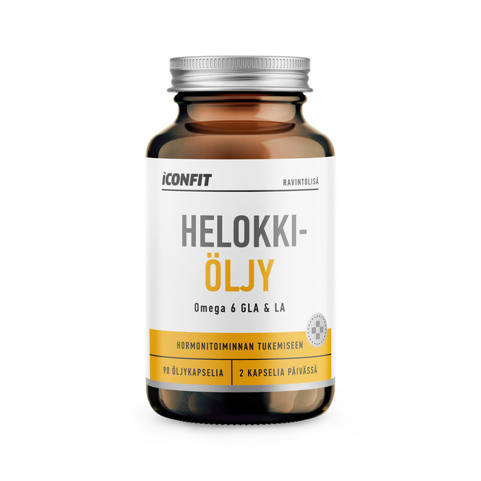 ICONFIT Helokkiöljy (90 öljykapselia)