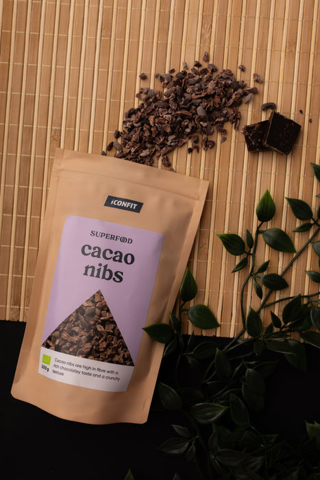 ICONFIT Organic Raw Cacao Nibs (200 г)