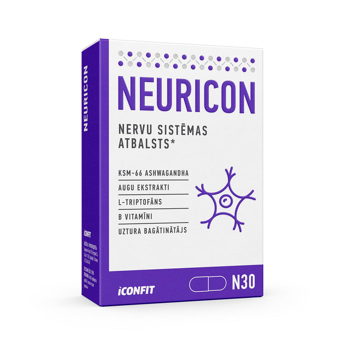 ICONFIT Neuricon – nervų sistemos palaikymui, N30