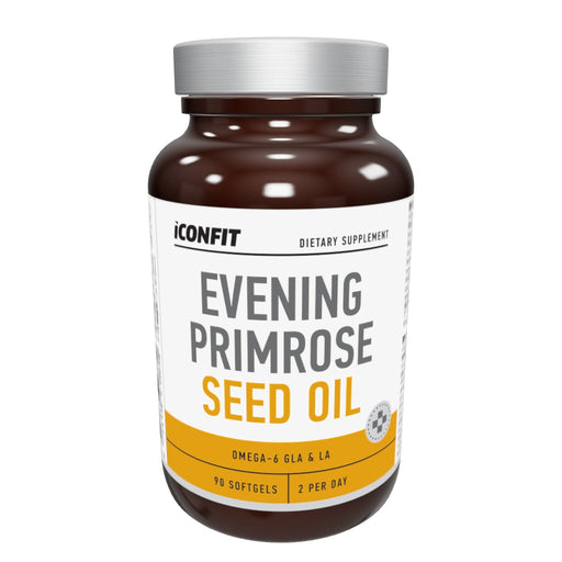 ICONFIT Evening Primrose Seed Oil, 90 Softgels — Baltic pack interactive 3D