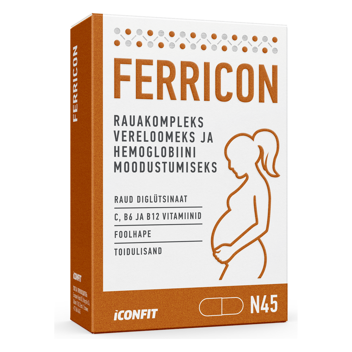 ICONFIT Ferricon (45 kapselia)