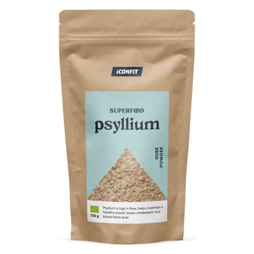 ICONFIT Pudră Organică de Coajă de Psyllium (150g)