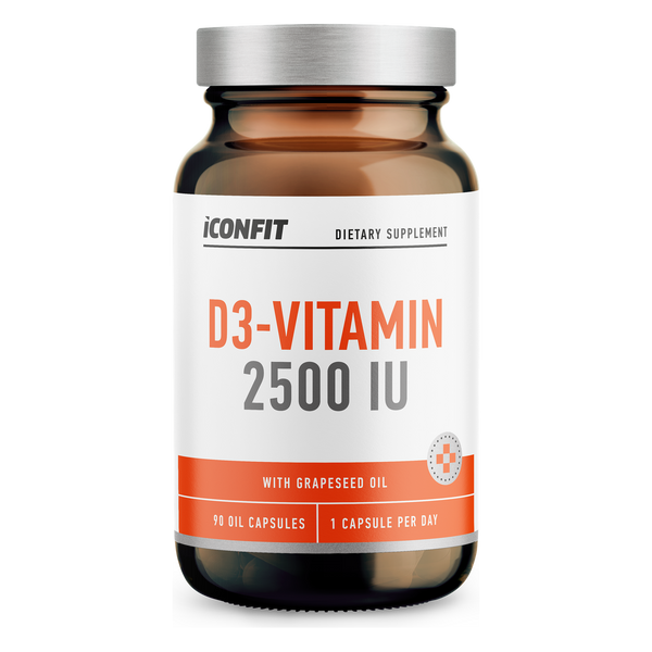 ICONFIT Vitamin D3 2500 IU (90 Weichkapseln)